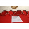 Head lamp rings for Lancia Fulvia Fanalone